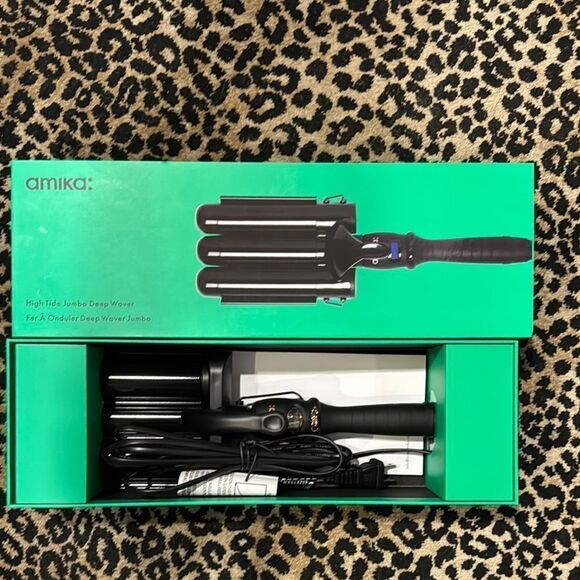 Amika High Tide Jumbo Deep Waver Hair Styling Tool brand new in box - Picture 4 of 6